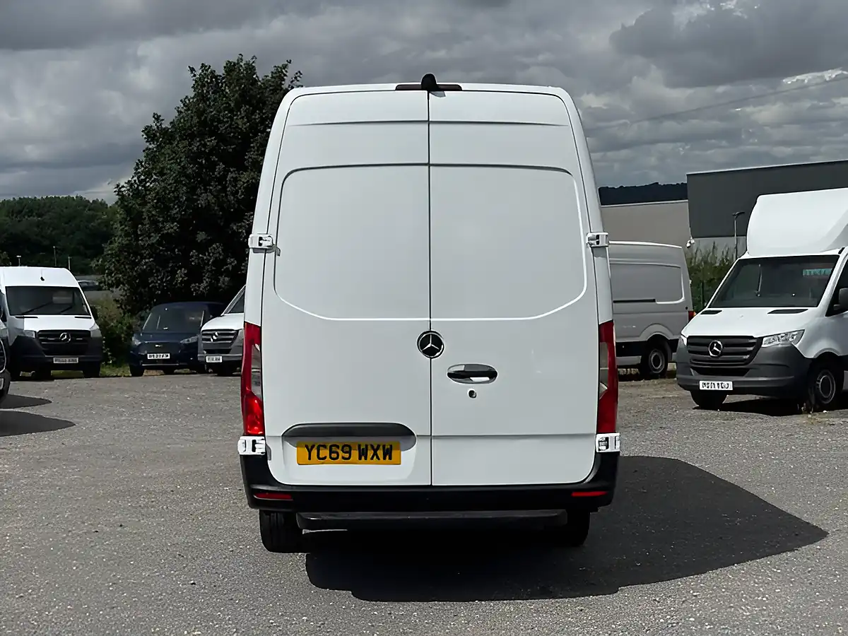 Used 2019 Mercedes-Benz Sprinter L3 H2 Lwb White - Interior and Exterior details 12