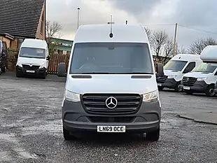 Used 2019 Mercedes-Benz Sprinter L3 H2 Lwb White - Interior and Exterior details 12