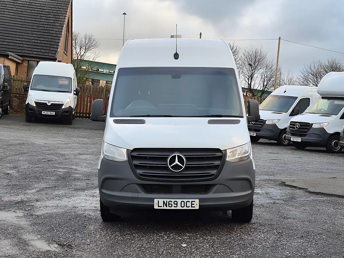 Used 2019 Mercedes-Benz Sprinter L3 H2 Lwb White - Interior and Exterior details 12