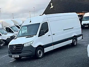 Used 2019 Mercedes-Benz Sprinter L3 H2 Lwb White - Interior and Exterior details 2