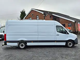 Used 2019 Mercedes-Benz Sprinter L3 H2 Lwb White - Interior and Exterior details 4