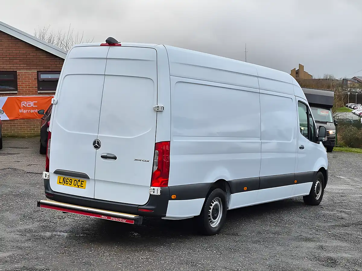 Used 2019 Mercedes-Benz Sprinter L3 H2 Lwb White - Interior and Exterior details 6