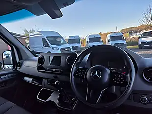 Used 2019 Mercedes-Benz Sprinter L3 H2 Lwb White - Interior and Exterior details 9