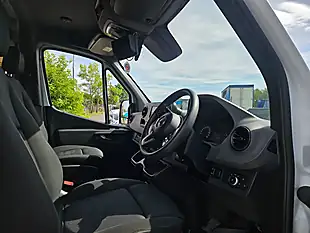 Used 2019 Mercedes-Benz Sprinter Lwb Crew Van White - Interior and Exterior details 12
