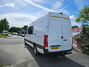 Used 2019 Mercedes-Benz Sprinter Lwb Crew Van White - Interior and Exterior details 6