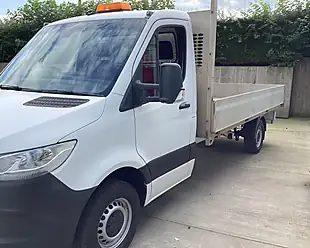 Used 2019 Mercedes-Benz Sprinter Lwb Drop-Side White - Interior and Exterior details 15