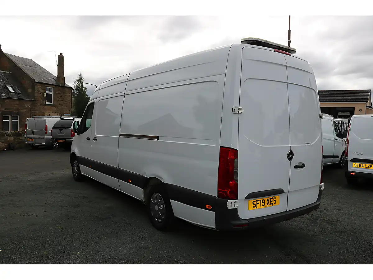 Used 2019 Mercedes-Benz Sprinter Lwb White - Interior and Exterior details 5
