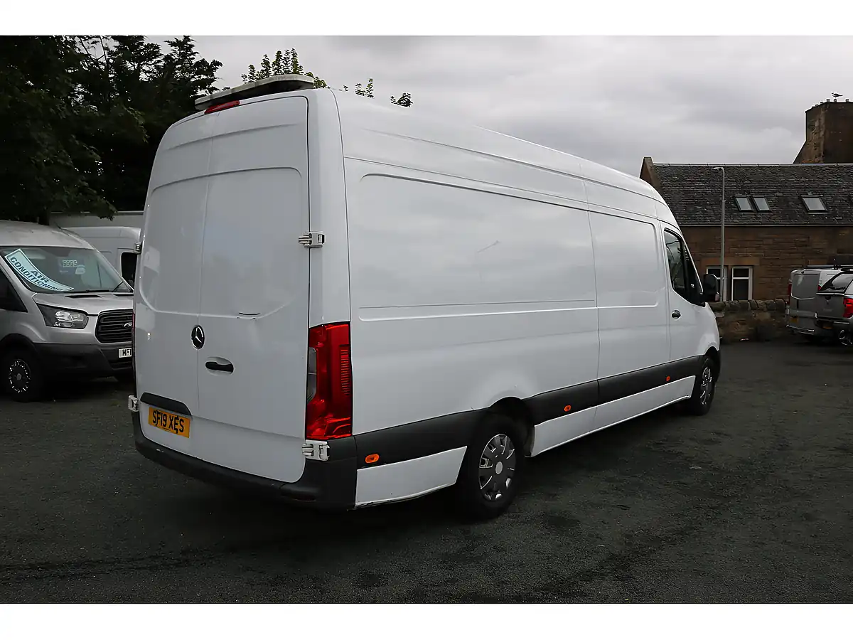 Used 2019 Mercedes-Benz Sprinter Lwb White - Interior and Exterior details 8