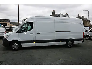 Used 2019 Mercedes-Benz Sprinter Lwb White - Interior and Exterior details 4