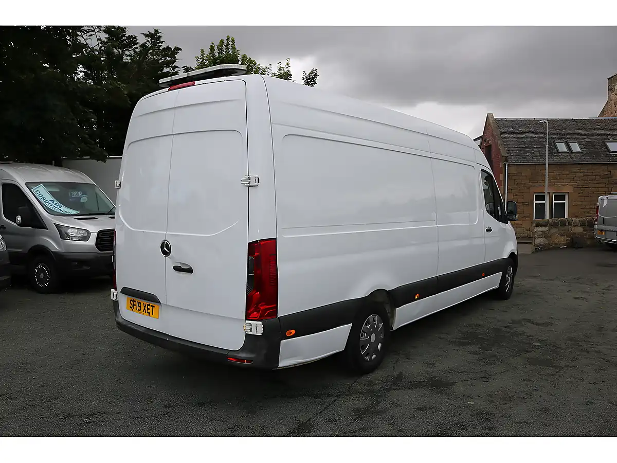 Used 2019 Mercedes-Benz Sprinter Lwb White - Interior and Exterior details 8
