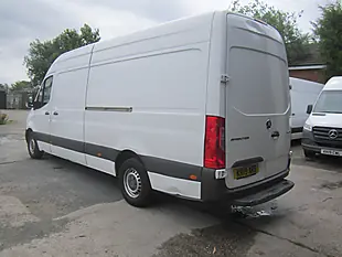 Used 2019 Mercedes-Benz Sprinter Lwb White - Interior and Exterior details 5