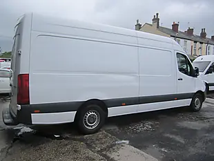 Used 2019 Mercedes-Benz Sprinter Lwb White - Interior and Exterior details 8