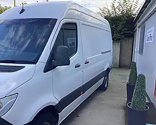 Used 2019 Mercedes-Benz Sprinter Mwb White - Interior and Exterior details 15