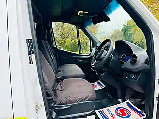 Used 2019 Mercedes-Benz Sprinter Panel Van White - Interior and Exterior details 13