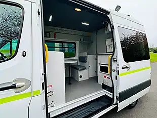 Used 2019 Mercedes-Benz Sprinter Panel Van White - Interior and Exterior details 16