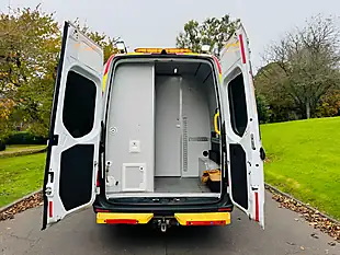 Used 2019 Mercedes-Benz Sprinter Panel Van White - Interior and Exterior details 7