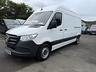Used 2019 Mercedes-Benz Sprinter Panel Van White - Interior and Exterior details 10