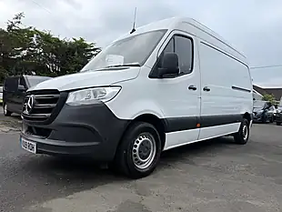 Used 2019 Mercedes-Benz Sprinter Panel Van White - Interior and Exterior details 12