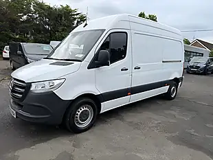 Used 2019 Mercedes-Benz Sprinter Panel Van White - Interior and Exterior details 13