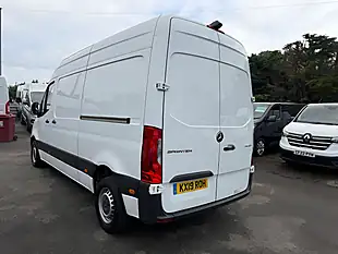 Used 2019 Mercedes-Benz Sprinter Panel Van White - Interior and Exterior details 18