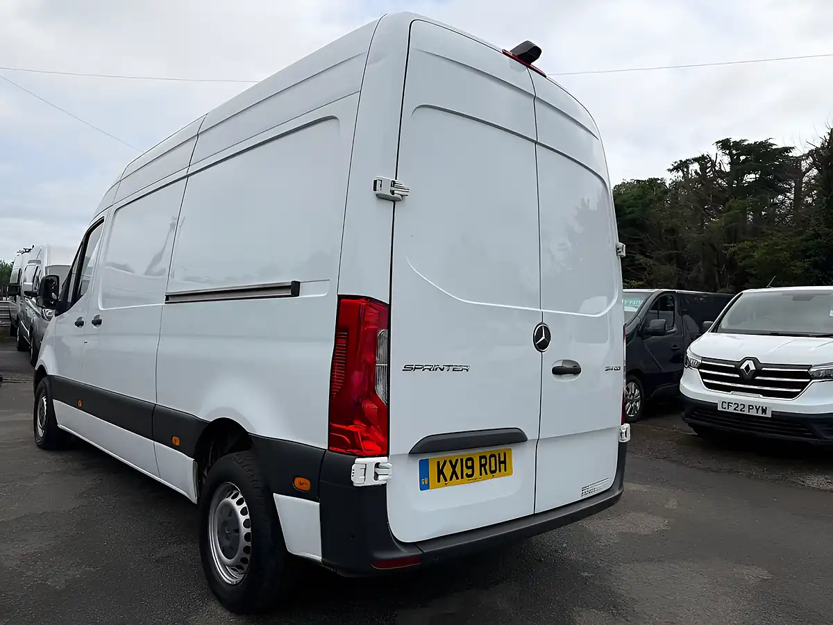 Used 2019 Mercedes-Benz Sprinter Panel Van White - Interior and Exterior details 19