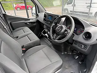 Used 2019 Mercedes-Benz Sprinter Panel Van White - Interior and Exterior details 3