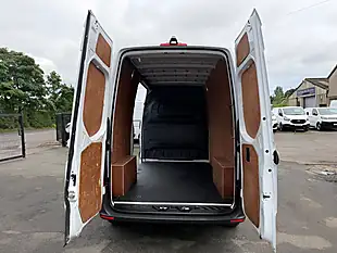 Used 2019 Mercedes-Benz Sprinter Panel Van White - Interior and Exterior details 4