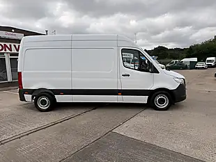Used 2019 Mercedes-Benz Sprinter Premium White - Interior and Exterior details 2