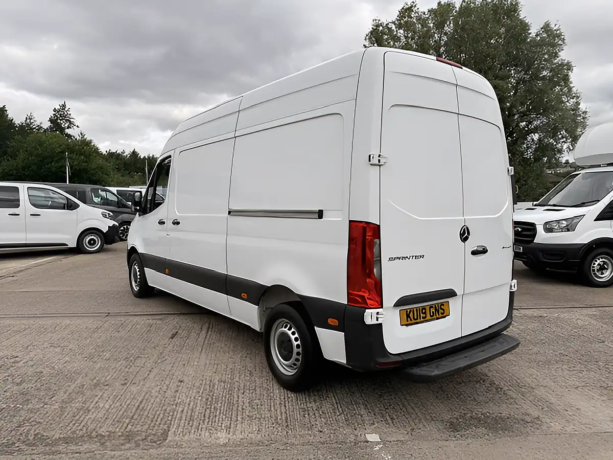 Used 2019 Mercedes-Benz Sprinter Premium White - Interior and Exterior details 7