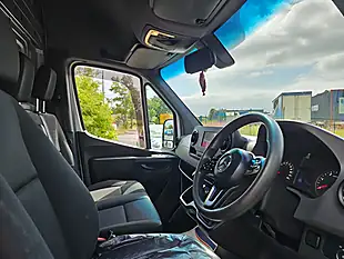 Used 2019 Mercedes-Benz Sprinter X-Long L4H2 White - Interior and Exterior details 12