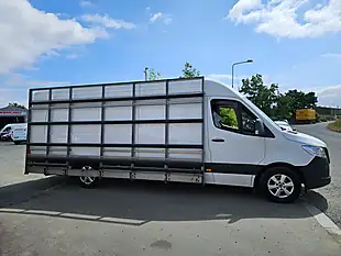 Used 2019 Mercedes-Benz Sprinter X-Long L4H2 White - Interior and Exterior details 2