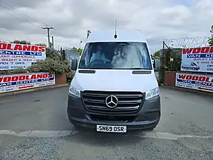 Used 2019 Mercedes-Benz Sprinter X-Long L4H2 White - Interior and Exterior details 3