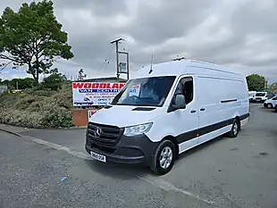 Used 2019 Mercedes-Benz Sprinter X-Long L4H2 White - Interior and Exterior details 4