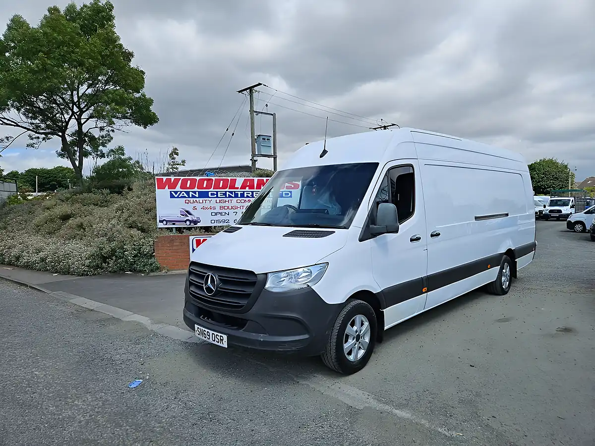 Used 2019 Mercedes-Benz Sprinter X-Long L4H2 White - Interior and Exterior details 4
