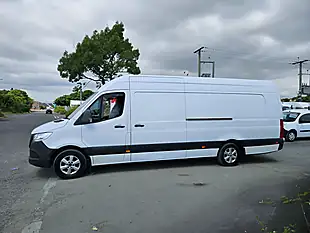 Used 2019 Mercedes-Benz Sprinter X-Long L4H2 White - Interior and Exterior details 5