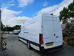 Used 2019 Mercedes-Benz Sprinter X-Long L4H2 White - Interior and Exterior details 6