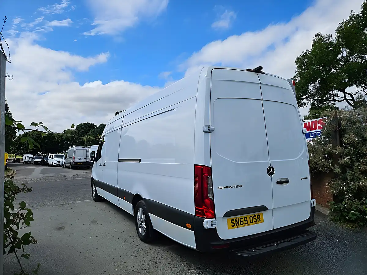 Used 2019 Mercedes-Benz Sprinter X-Long L4H2 White - Interior and Exterior details 6