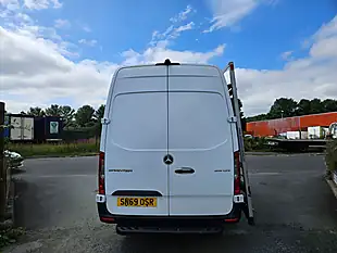 Used 2019 Mercedes-Benz Sprinter X-Long L4H2 White - Interior and Exterior details 7