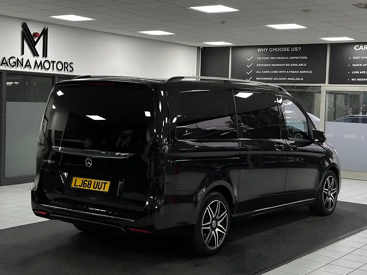 Used 2019 Mercedes-Benz V Class AMG Line Black - Interior and Exterior details 11