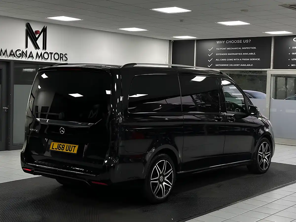Used 2019 Mercedes-Benz V Class AMG Line Black - Interior and Exterior details 12