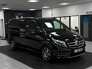 Used 2019 Mercedes-Benz V Class AMG Line Black - Interior and Exterior details 2