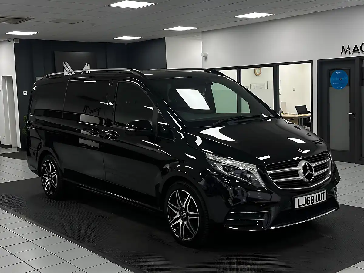 Used 2019 Mercedes-Benz V Class AMG Line Black - Interior and Exterior details 2