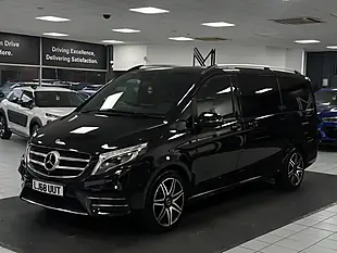 Used 2019 Mercedes-Benz V Class AMG Line Black - Interior and Exterior details 6