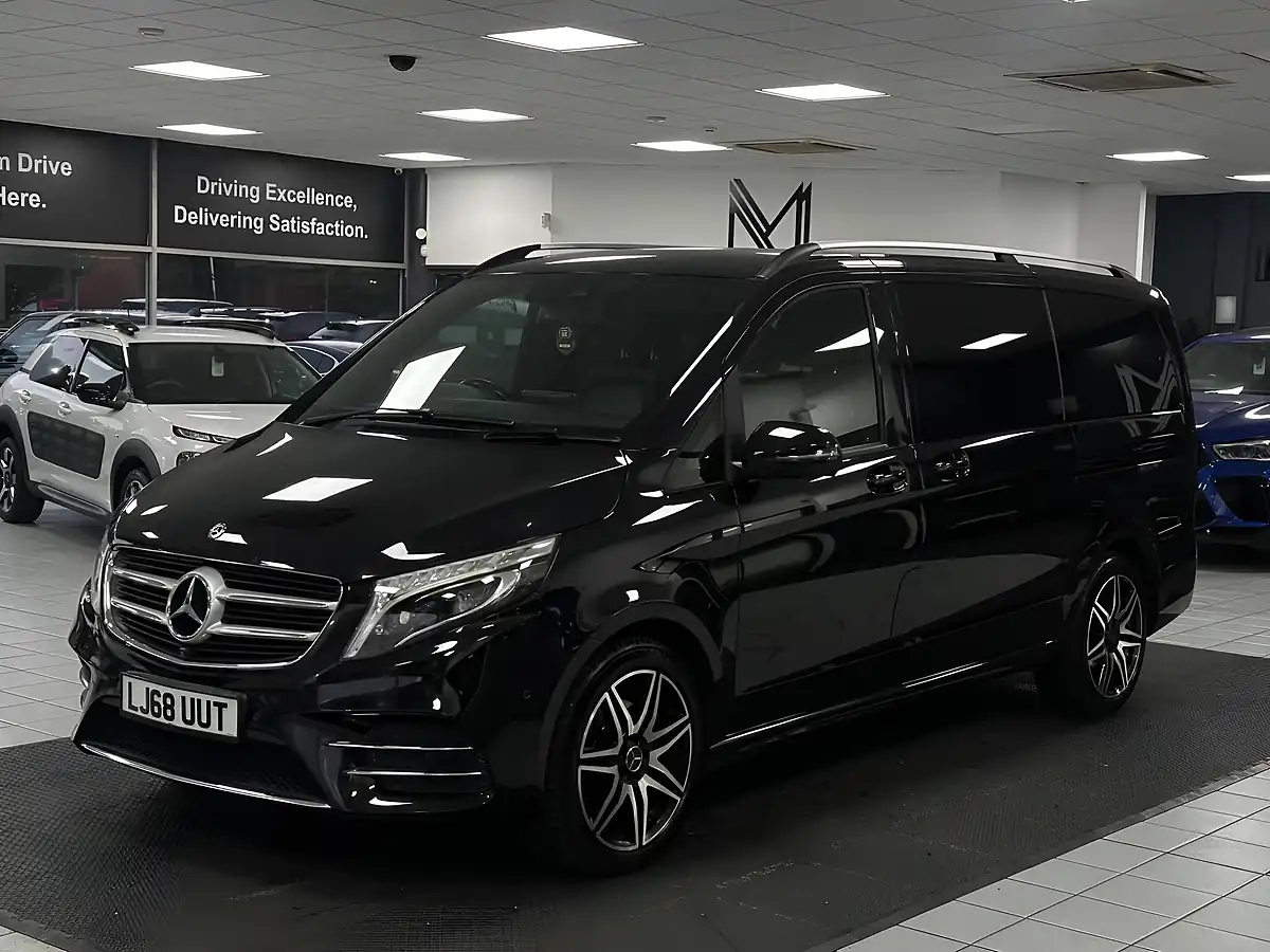 Used 2019 Mercedes-Benz V Class AMG Line Black - Interior and Exterior details 6