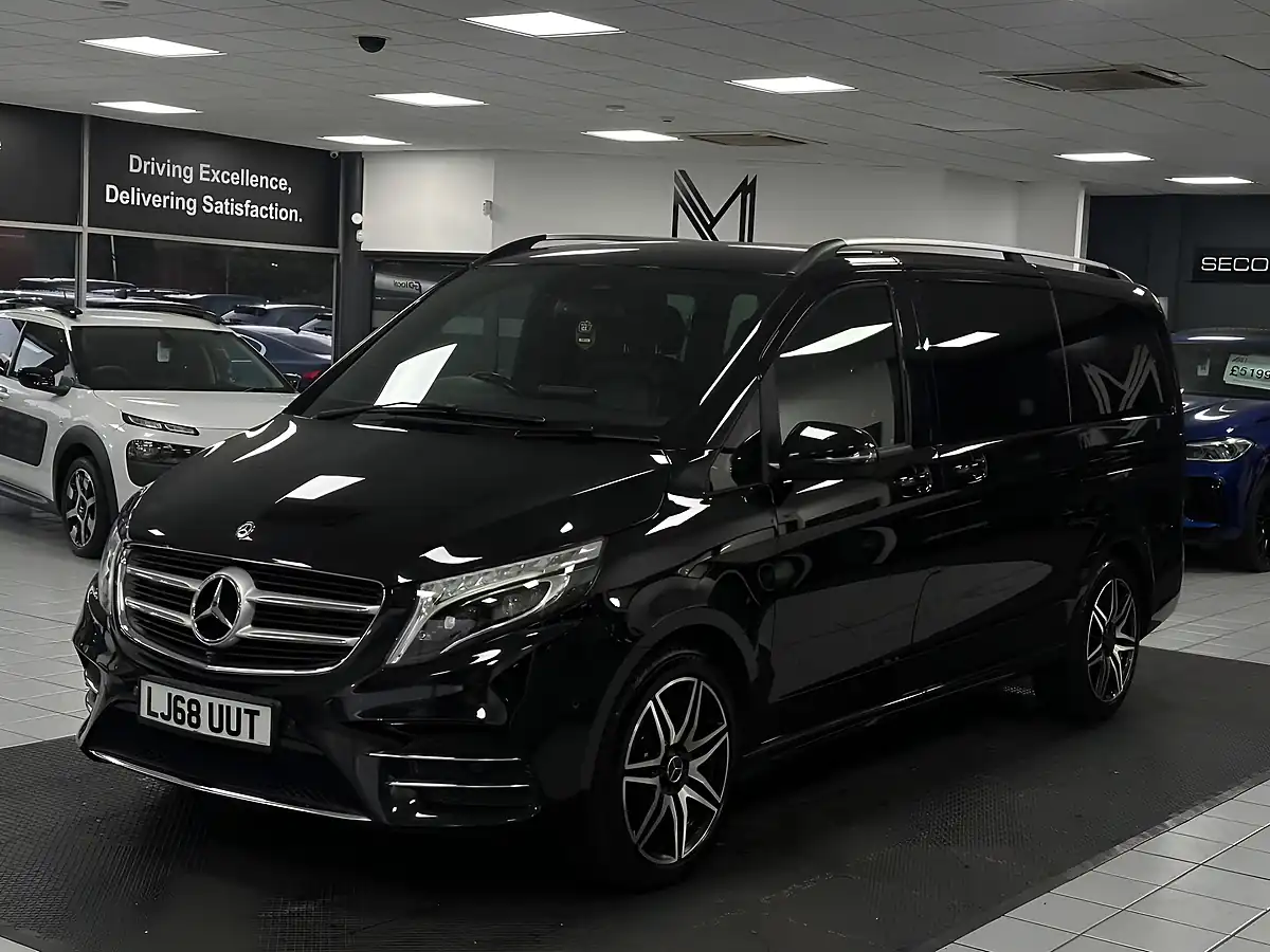 Used 2019 Mercedes-Benz V Class AMG Line Black - Interior and Exterior details 7