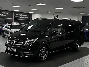 Used 2019 Mercedes-Benz V Class AMG Line Black - Interior and Exterior details 8