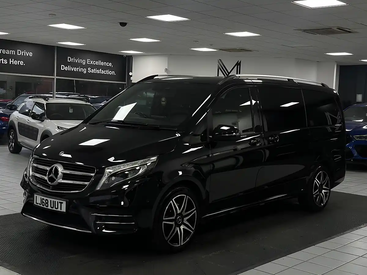 Used 2019 Mercedes-Benz V Class AMG Line Black - Interior and Exterior details 8
