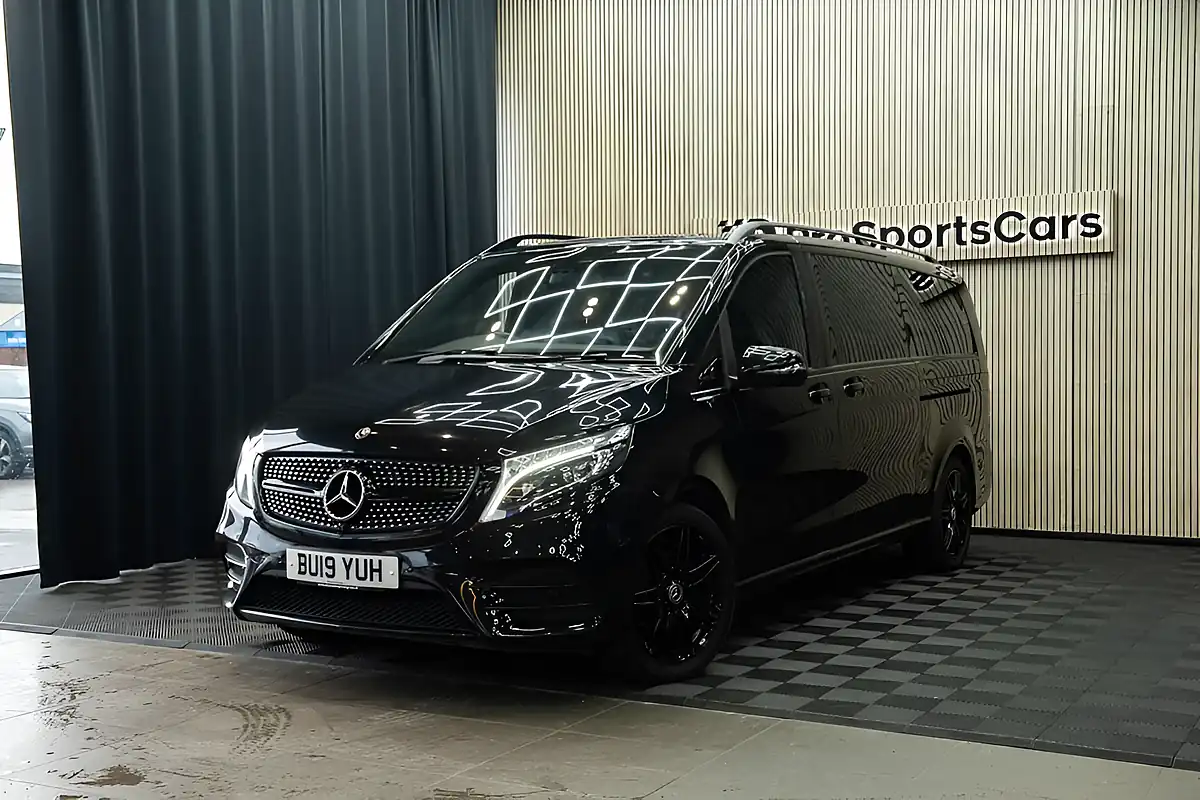 Used 2019 Mercedes-Benz V Class AMG Line Black - Interior and Exterior details 3