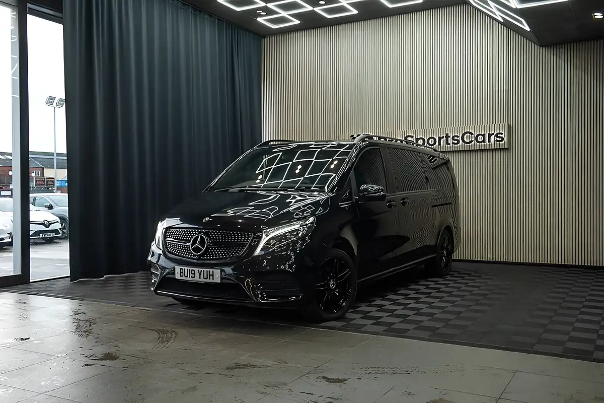 Used 2019 Mercedes-Benz V Class AMG Line Black - Interior and Exterior details 4