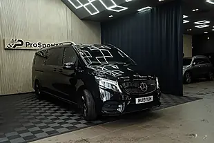 Used 2019 Mercedes-Benz V Class AMG Line Black - Interior and Exterior details 5